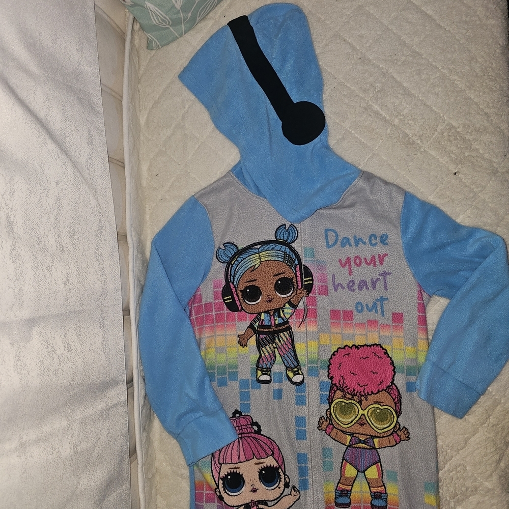 L.O.L. Surprise! Kids Footie - Blue and Pink - Picture 3 of 7